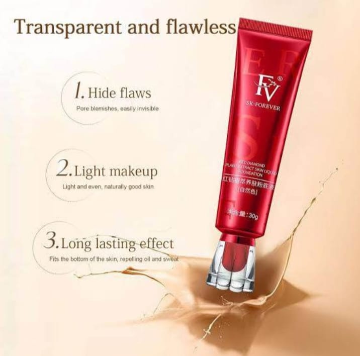 FV Waterproof Foundation Long Lasting and Matte Finish