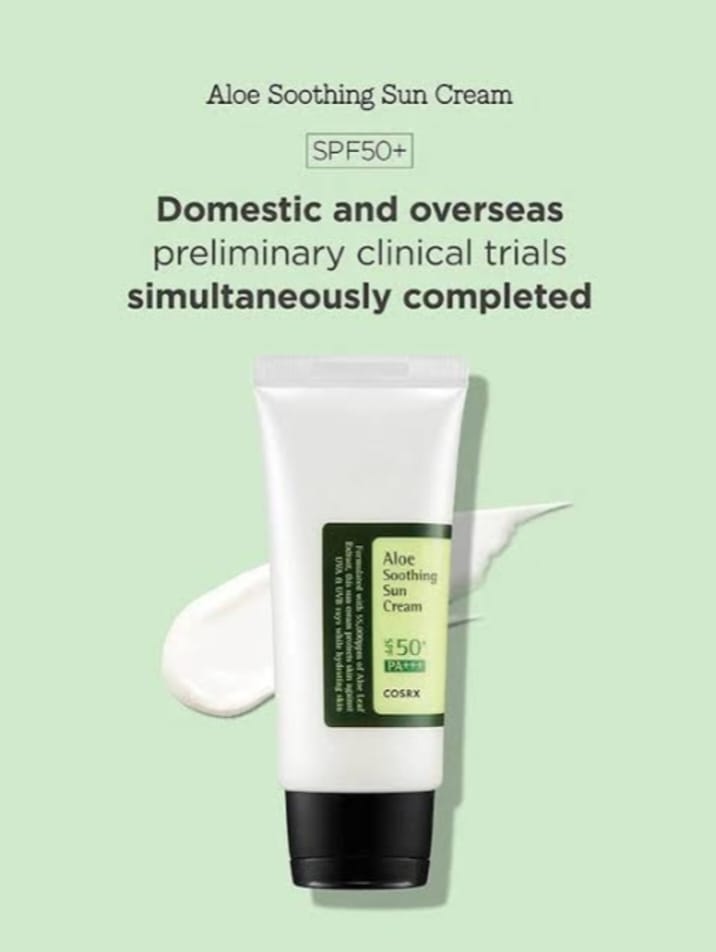 COSRX - Aloe Soothing Sun Cream SPF 50+ PA+++ 50ml