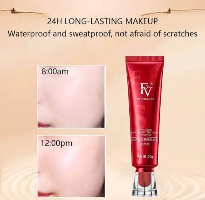 FV Waterproof Foundation Long Lasting and Matte Finish